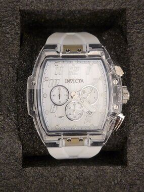 Invicta S1 Rally Kinesia Anatomic Men's Watch - 47mm, White